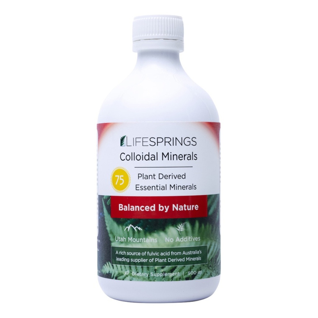 LIFESPRINGS | 胶体矿物质（75种植物源必需矿物质）500ml