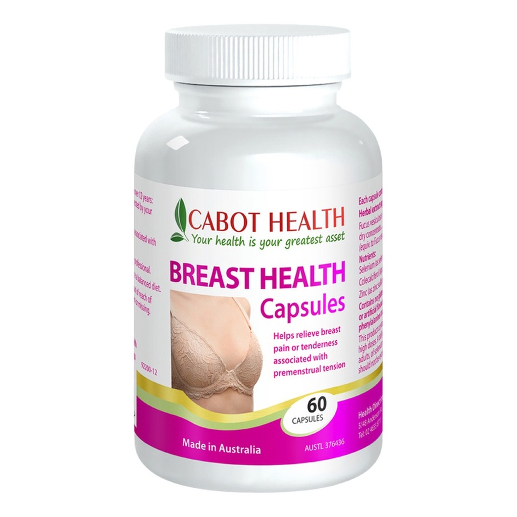 CABOT HEALTH | 乳房健康膠囊，60粒