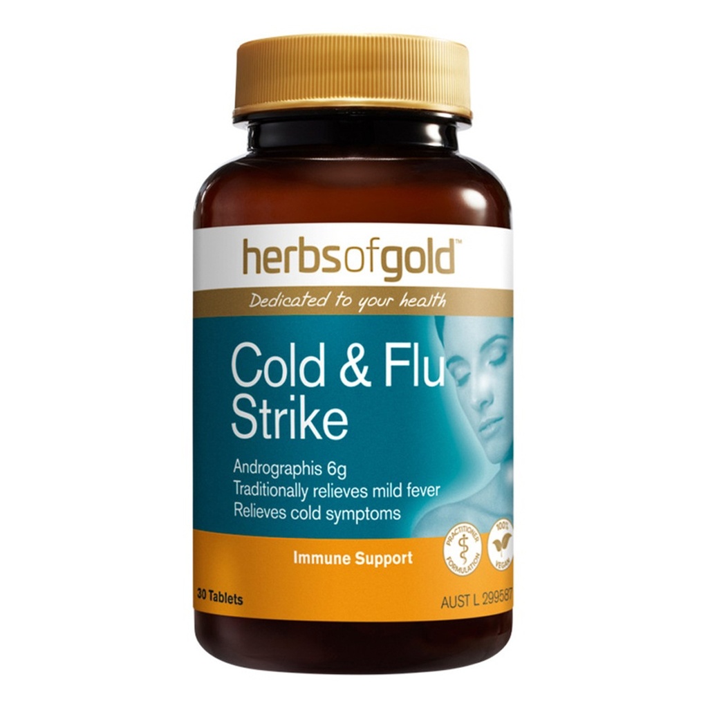 HERBS OF GOLD | Cold & Flu Strike 30t