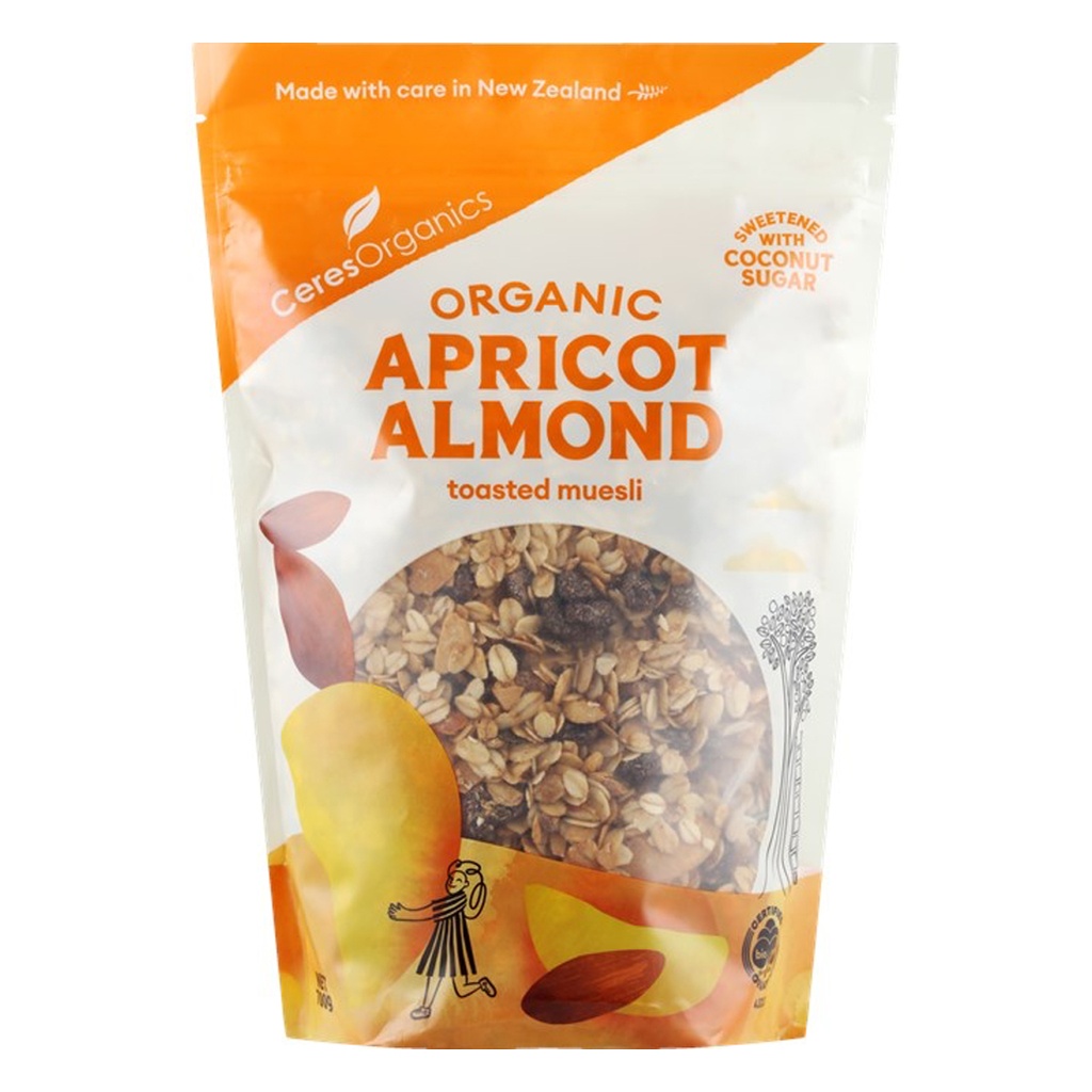 CERES ORGANICS | Muesli – Apricot & Almond 700g