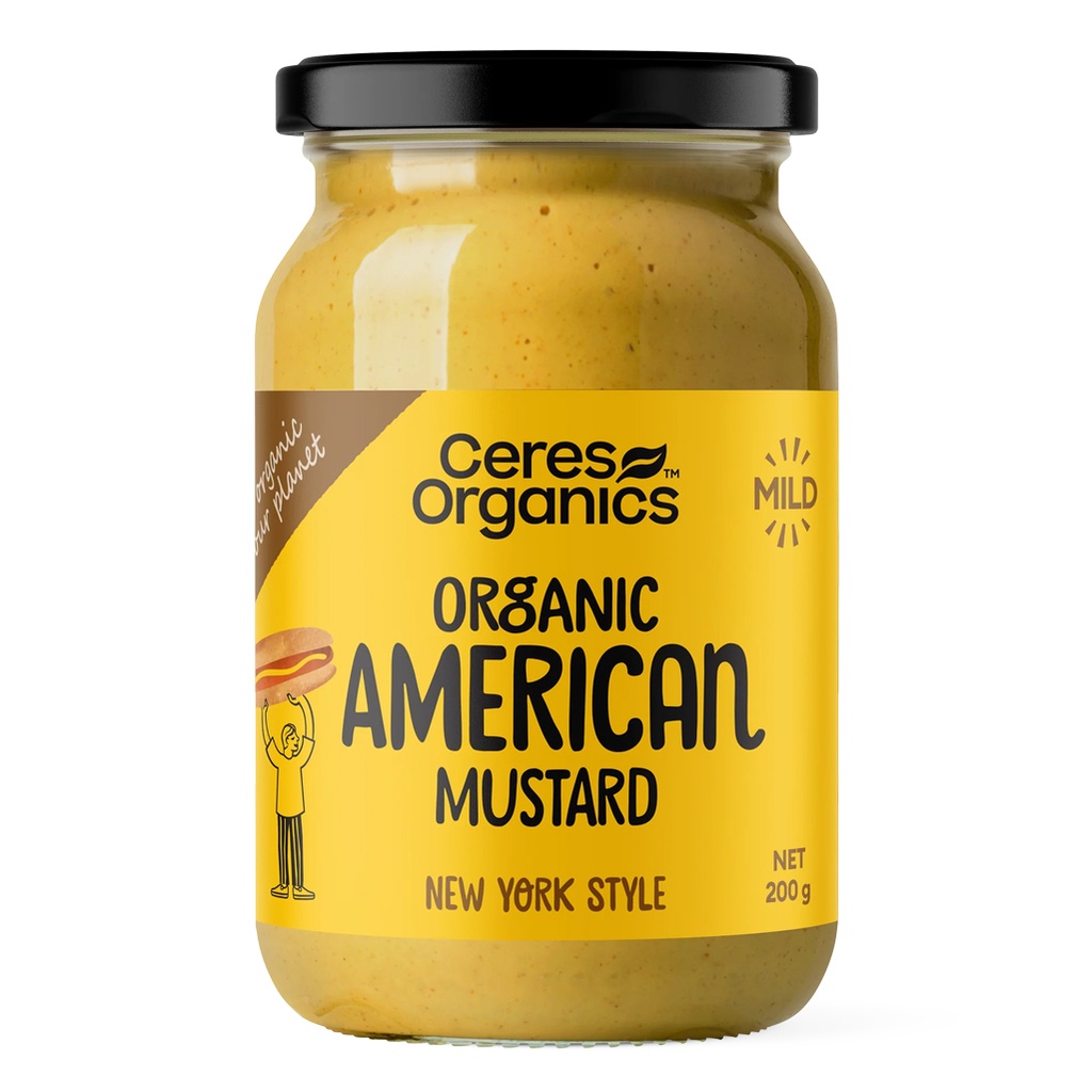 CERES ORGANICS |  American Mustard  200g