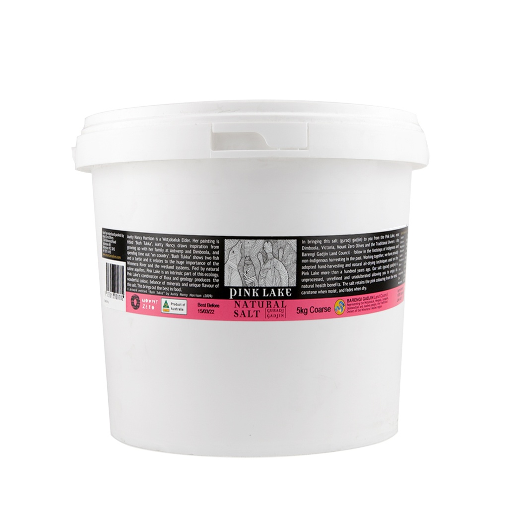 MOUNT ZERO | Pink Lake Salt – Coarse 5kg