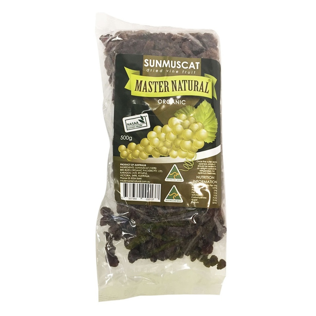 JONES | Sunmuscat Dried Vine Fruit 500g