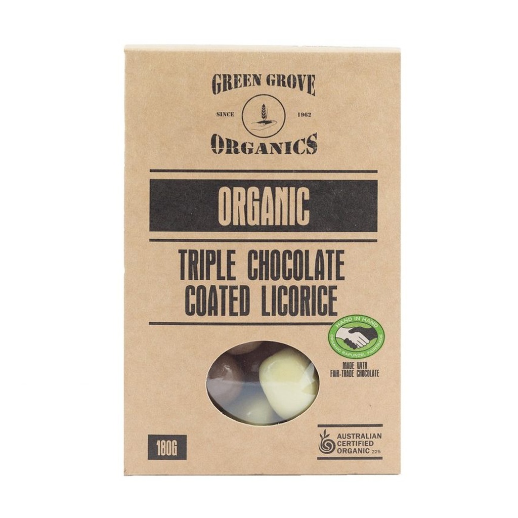 GREEN GROVE | Licorice – Triple Choc 180g