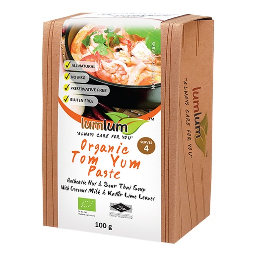 LUM LUM | 有機冬蔭功醬 100g