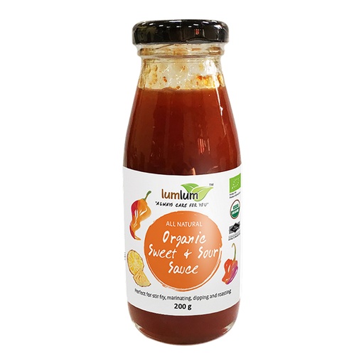 LUM LUM | Organic Sweet & Sour Sauce 200g