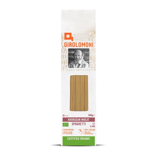 GIROLOMONI | Organic Khorasan Wheat Spaghetti 500g