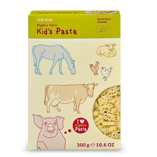 ALB-GOLD | Organic Kids Pasta Farm 300g