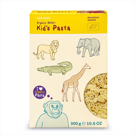 ALB-GOLD | Organic Kids Pasta Safari 300g