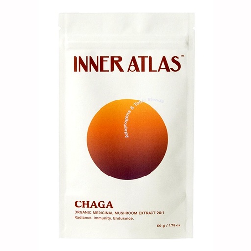 INNER ATLAS | 有機恰卡菇 20:1 提取粉 50克