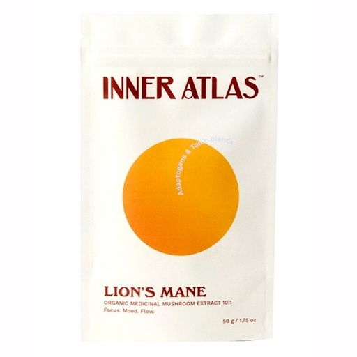 INNER ATLAS | 有機獅子鬃菇 10:1 提取粉 50克