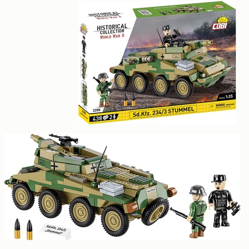 COBI | COBI-2288 Sd.Kfz. 234/3 Stummel 438pcs