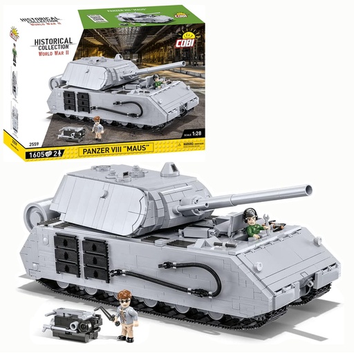 COBI | COBI-2559 HC WWII /2559/ PANZER VIII MAUS 1605pcs