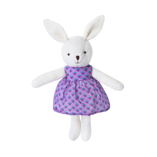 APPLE PARK | White Little Plush Bunny