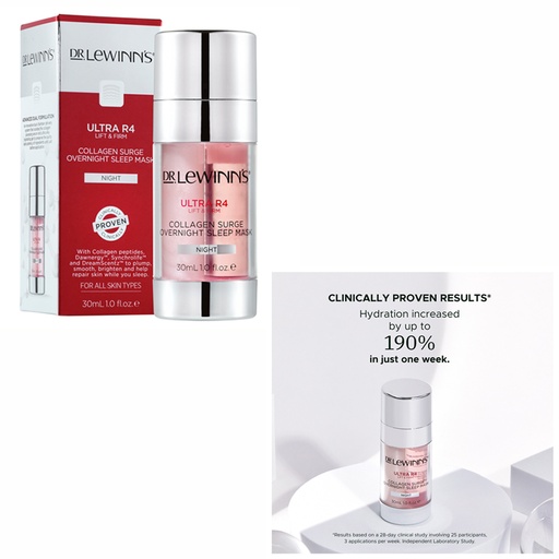 DR. LEWINN'S | Ultra R4 Collagen Surge Overnight Sleep Mask 30ml