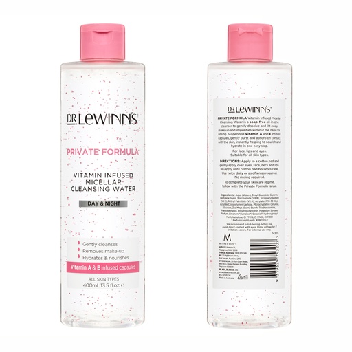 DR. LEWINN'S | Private Formula Vitamin Infused Micellar Water 400ml