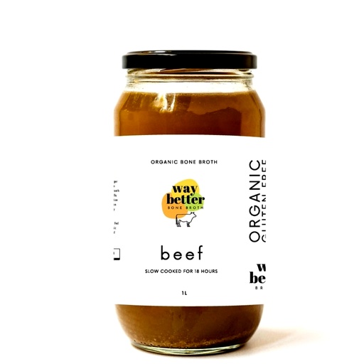 WAY BETTER | Broth Beef Organic 1ltr