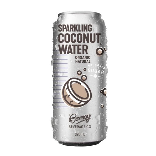 BONSOY | Sparkling Coconut Water NATURAL 320ml