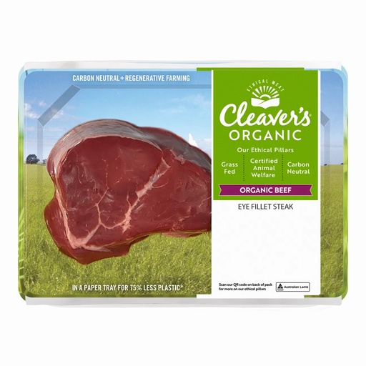 CLEAVER’S 有機肉品 | 有機牛眼肉菲力