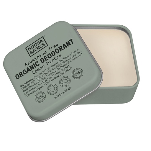 NOOSA BASICS | Deodorant Tin - Lemon Myrtle 50g