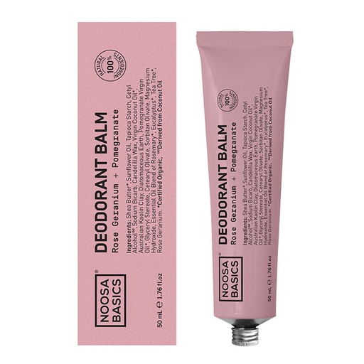 NOOSA BASICS | 除臭膏 - 玫瑰天竺葵与石榴，50ml