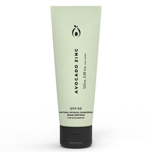AVOCADO ZINC | SPF50 Natural Physical Sunscreen 100ml