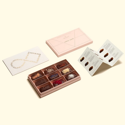 LOCO LOVE VEGAN CHOCOLATES | Lovers Box 330g