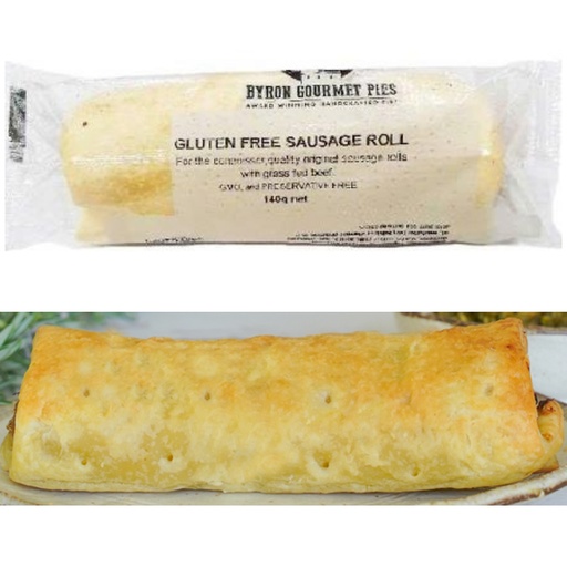 BYRON GOURMET PIE 無麩質香腸卷 140g（冷凍）