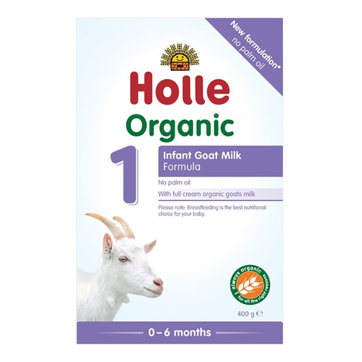 HOLLE | 有机山羊奶婴儿配方奶粉 1，400克