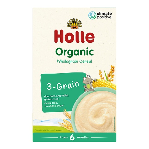 HOLLE | Organic 3 Grain Porridge 250g