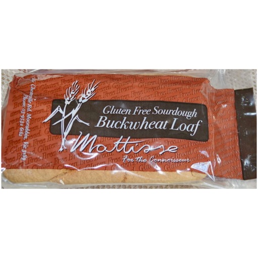 MATTISSE BAKERY | Gluten Free Buckwheat Loaf 680g