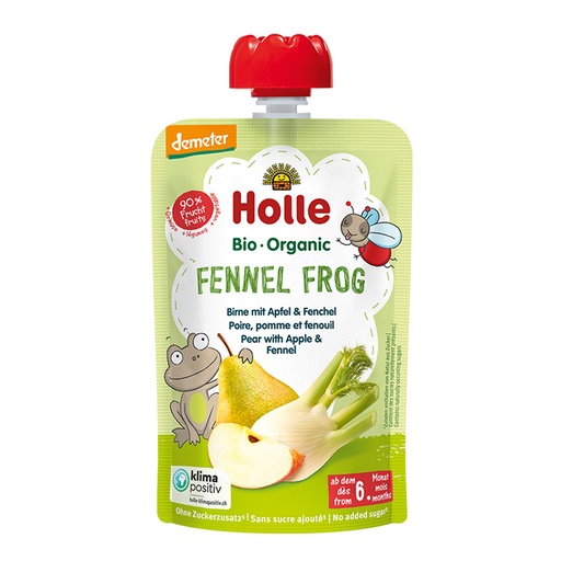 HOLLE | 茴香青蛙 - 梨与苹果及茴香，100g