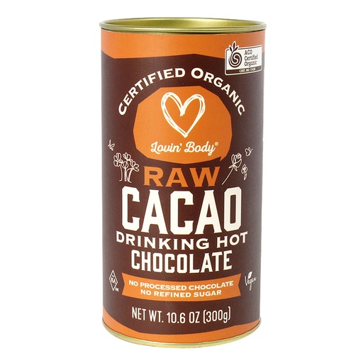 LOVIN' BODY | Raw Cacao Drinking Hot Chocolate 300g