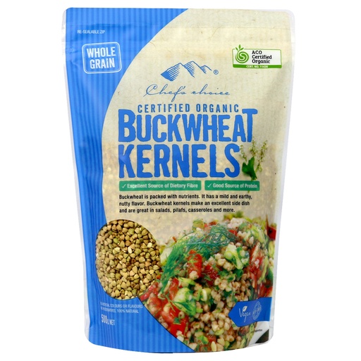 CHEF'S CHOICE | Organic Buckwheat Kernels, 500g