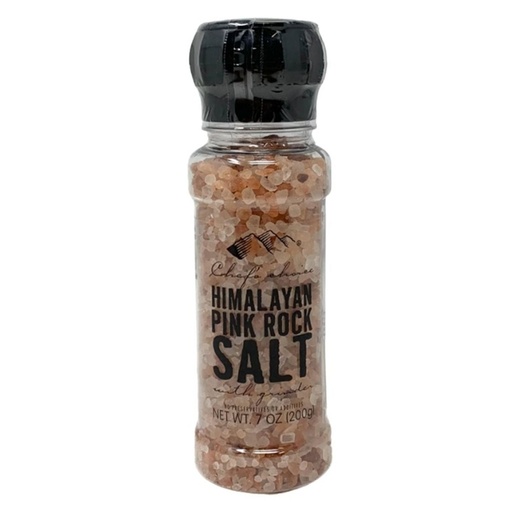 CHEF'S CHOICE | Himalayan Pink Rock Salt with Grinder, 200g