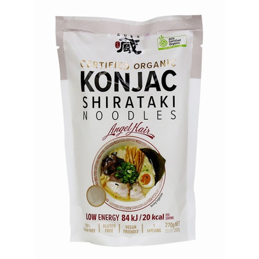 KURA ORGANIC | 魔芋細麵 270g