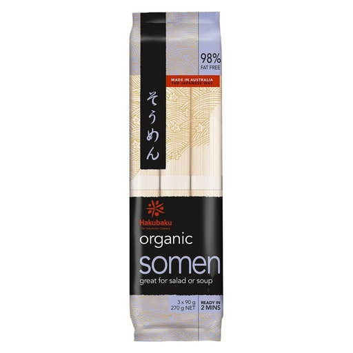 HAKUBAKU | Organic Somen Noodles, 270g
