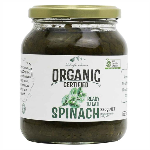 CHEF'S CHOICE | Organic Spinach, 330g