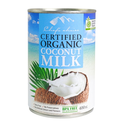 CHEF'S CHOICE | Organic Coconut Milk, 400ml
