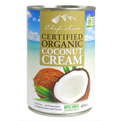 CHEF'S CHOICE | Organic Coconut Cream 400ml