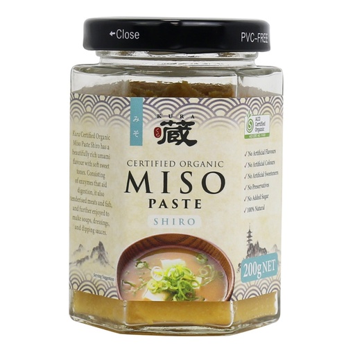 KURA ORGANIC | 有機白味噌 200g
