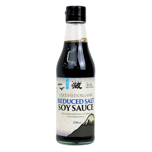 KURA ORGANIC | 減鹽醬油 250ml