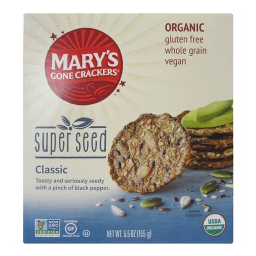 MARY'S GONE CRACKERS | Super Seed (Classic) 155g