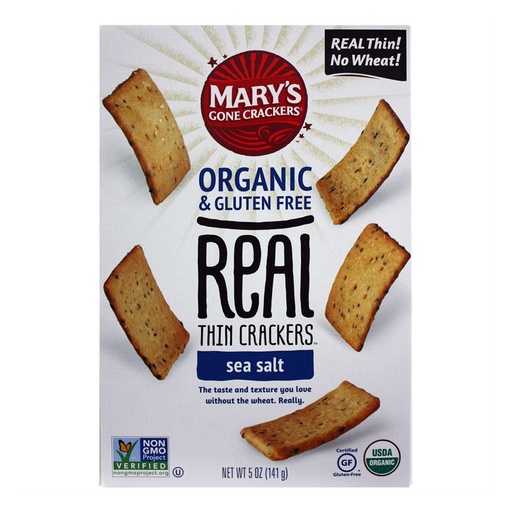 MARY'S GONE CRACKERS | Thins Sea Salt 141g
