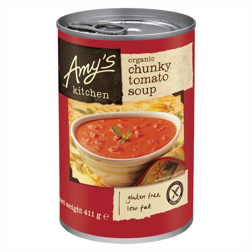 AMY'S KITCHEN | Chunky Tomato Soup 411g 【Certified Organic】