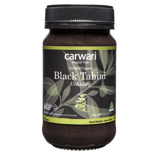 CARWARI | 有機未脫殼黑芝麻醬
