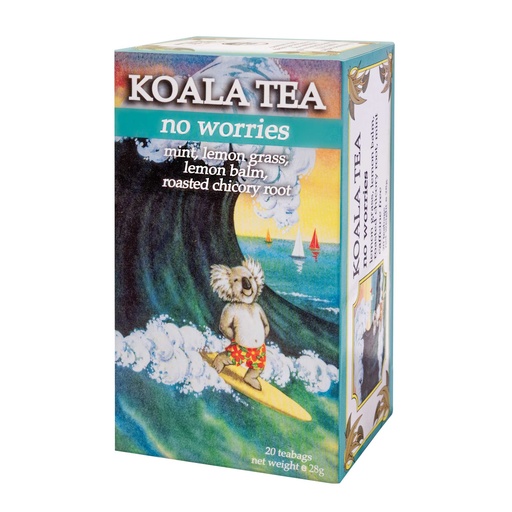 KOALA TEA | Organic No Worries Tea, pack of 20 sachets