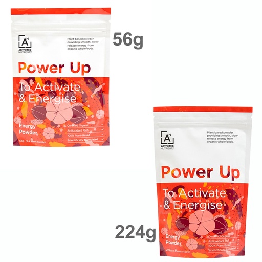 ACTIVATED NUTRIENTS | Organic Power Up Energy Powder (To Activate & Energise)