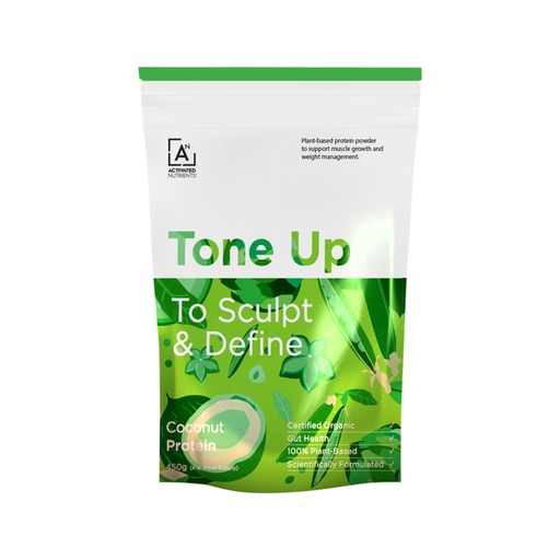 ACTIVATED NUTRIENTS | Organic Tone Up Coconut Protein (To Sculpt & Define) 450g