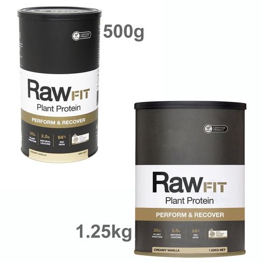AMAZONIA | RawFIT Plant Protein Organic Perform & Recover Creamy Vanilla